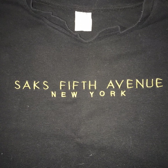 saks fifth avenue t shirt